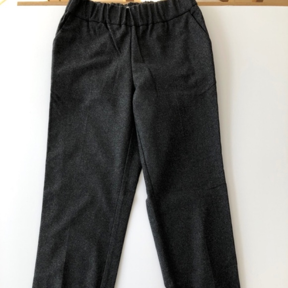 Babaton - Aritzia - wool pants - grey - elastic waist and cuffs - size S - Picture 4 of 5
